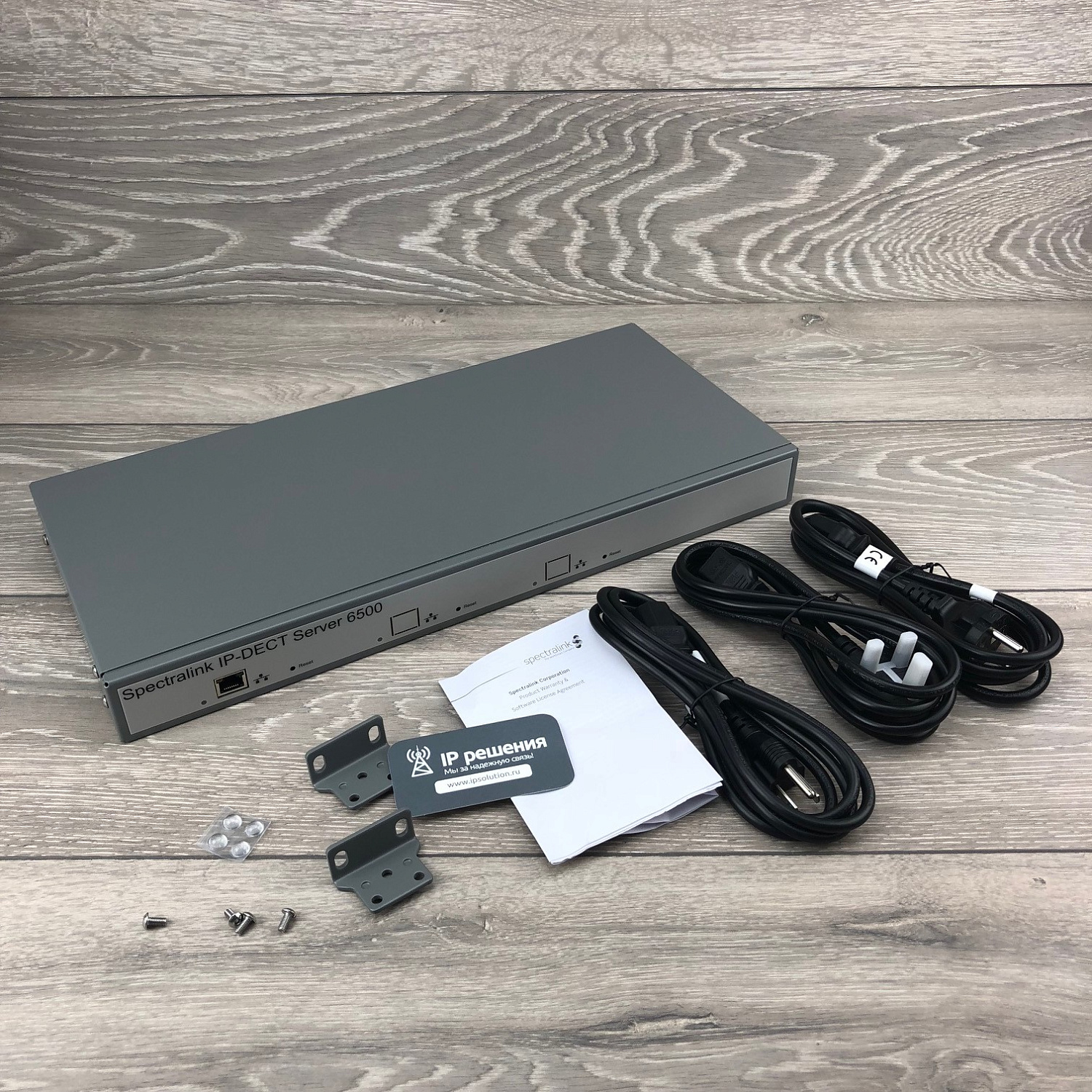 Spectralink IP-DECT Server 6500, контроллер системы (1U Rack, EU version, 30 users, power supply) Spectralink IP-DECT Server 6500, контроллер системы (1U Rack, EU version, 30 users, power supply)