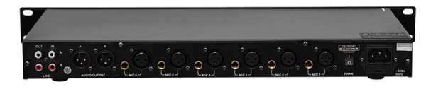 ITC TS-0811, 6-канальный микрофонный предусилитель ITC TS-0811, 6-канальный микрофонный предусилитель