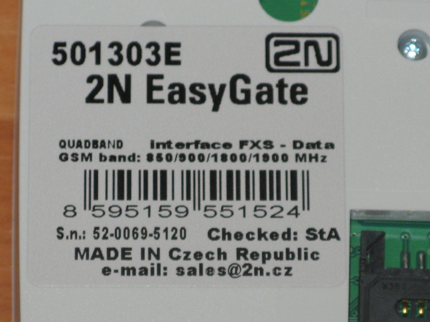 Аналоговый GSM шлюз Ateus EasyGate 2N Telekomunikace