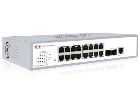 WI-TEK WI-CMS318GF, управляемый L2 гигабитный коммутатор