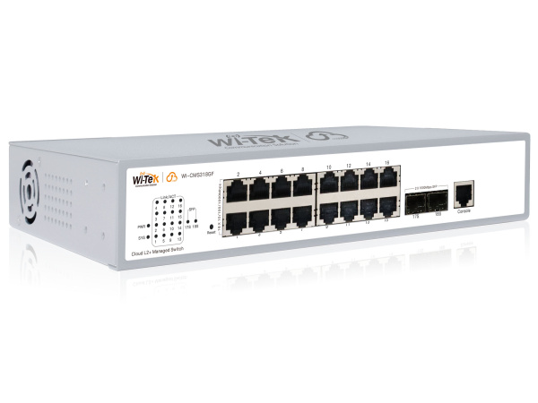 WI-TEK WI-CMS318GF, управляемый L2 гигабитный коммутатор