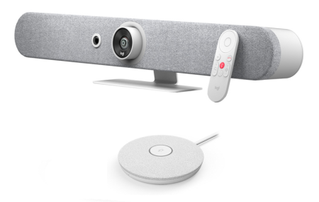 Logitech Rally Bar Mini OFF-WHITE, видеобар (комплект с 1-м микрофоном)