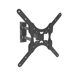 Для ТВ и панелей 23"-55", VESA макс. 400x400мм, до 35кг, 2 колена.