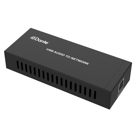 Prestel ADP-2U, 2-канальный USB аудиокодер и декодер Dante с POE