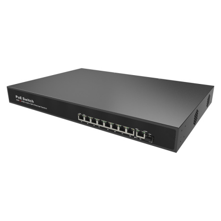 CleverMic P38 POE, коммутатор 8-портовый