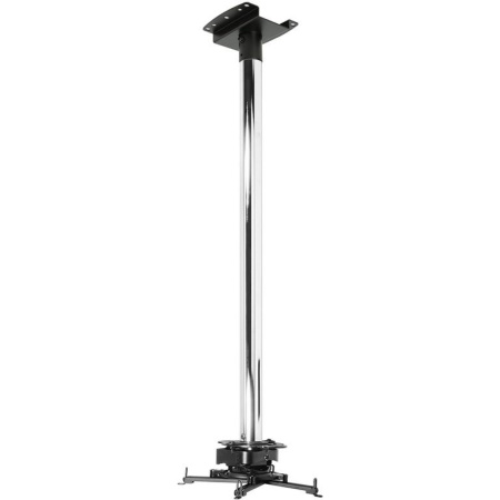 Набор для крепления проектора Peerless-AV MOD-PRSSKIT150-CPF, нагрузка до 22 кг, длина штанги 150 см, в комлект входит потолочная пластина MOD-CPF, штанга MOD-P150, проекторное крепление PRSS-UNV, адаптер MOD-PMA. Штангу можно укоротить до требуемой длины