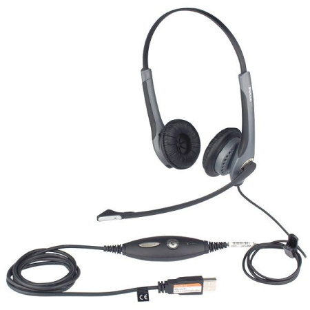 Jabra GN2000 Stereo USB NC (20001-492),  профессиональная телефонная гарнитура для контакт и call-центров Jabra GN2000 Stereo USB NC (20001-492),  профессиональная телефонная гарнитура для контакт и call-центров