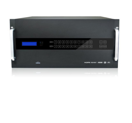 Универсальный модульный матричный коммутатор Digis FMA-32 (шасси), 32 портов, 4K, RS232, IR, TCP/IP, EDID, Сенсорный экран, 8 из 32 портов сторого выходные