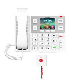 Комплект для пожилых людей (ip-телефон+кнопка SOS с IP65) №3