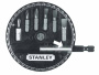 Stanley 1-68-735 - Набор отверточных насадок (7 шт.; 3SL+3PH+магн. держ.)