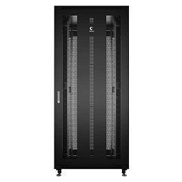 Cabeus, ND-05C-47U80/80-BK, шкаф монтажный телекоммуникационный 19" 47U 800x800x2277mm (ШхГхВ), цвет черный (RAL 9004) 
