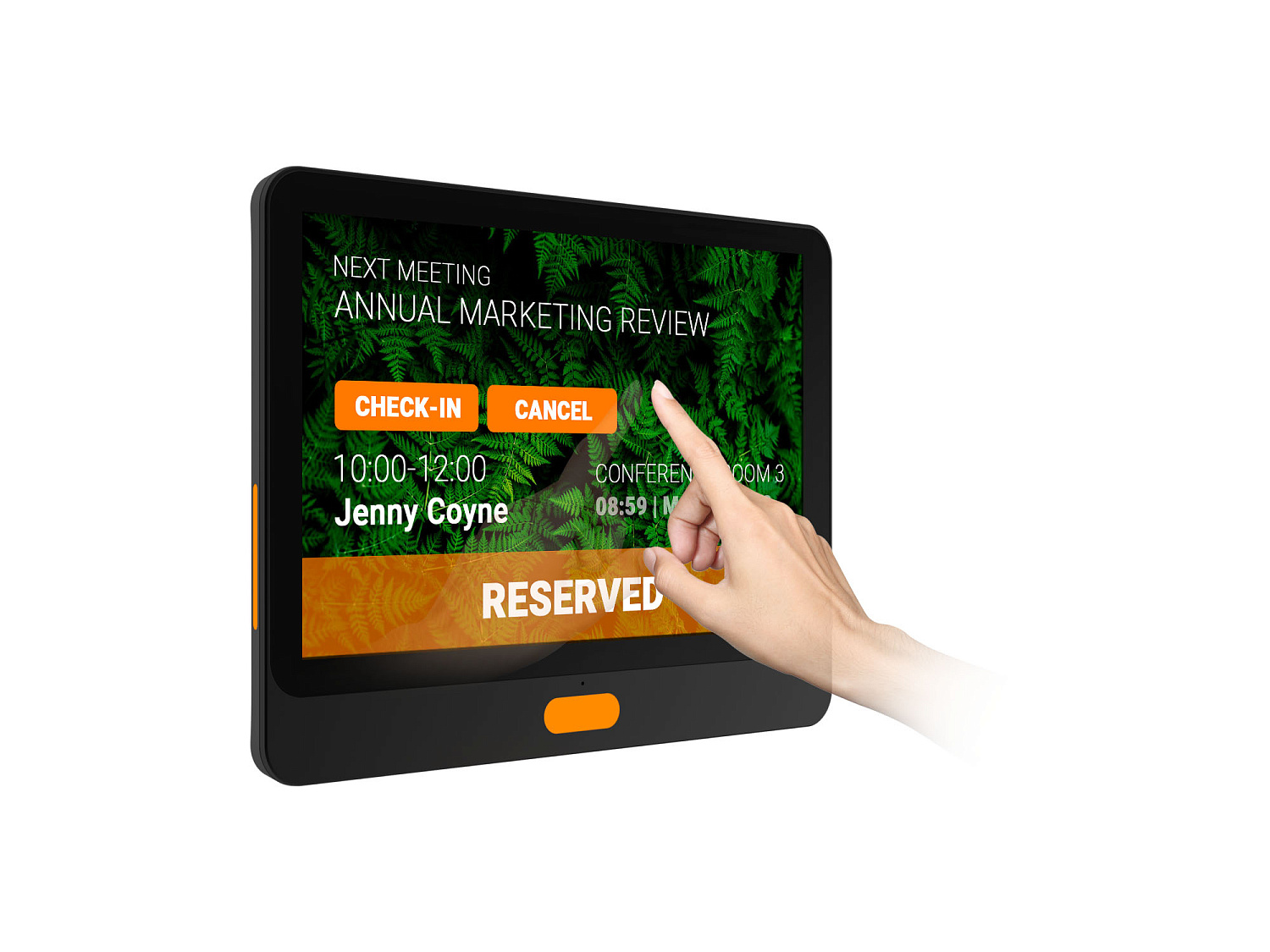 Qbic TD-1050 PRO, панельный ПК, 10", HID, черный