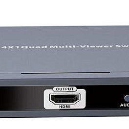 Переключатель HDMI с квадрированием CleverMic HQSMS401MS