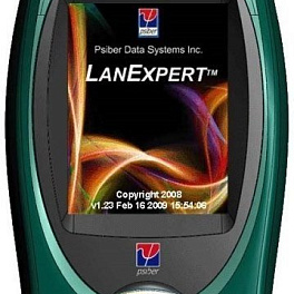 Psiber LANExpert 80 - анализатор производительности сети Ethernet до 1 Гбит по витой паре