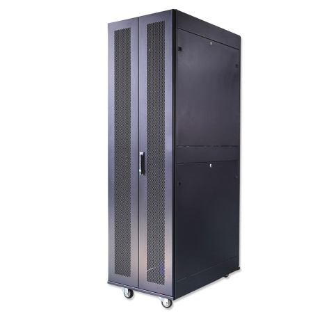 Cabeus, ND-SC-47U80/120-BK, шкаф серверный напольный 19" 47U 800x1200mm, цвет черный (RAL 9004) Cabeus, ND-SC-47U80/120-BK, шкаф серверный напольный 19" 47U 800x1200mm, цвет черный (RAL 9004)
