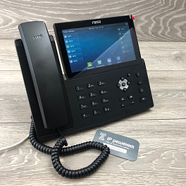 Fanvil X7 Business SIP Phone (POE), IP телефон, 20 SIP линий, (1GbE) Gigabit Ethernet, цветной LCD, 127 virtual DSS/BLF, Bluetooth, USB, Wi-Fi