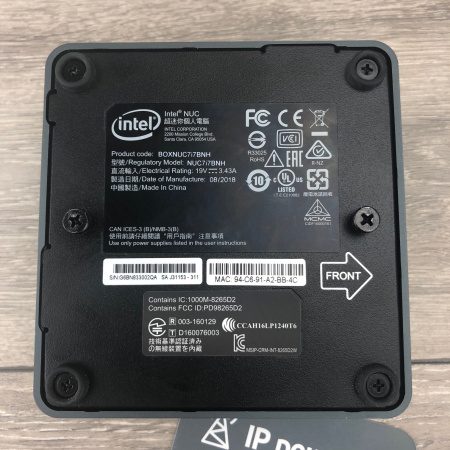 IPSOLUTION/TK3, терминальный клиент для видеоконференцсвязи на базе Intel Nuc c Intel Core i7