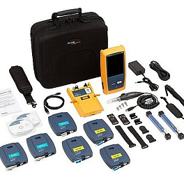 Fluke Networks OFP-100-QI - оптический рефлектометр MM/SM (850/1300/1310/1550 нм) + видеомикроскоп