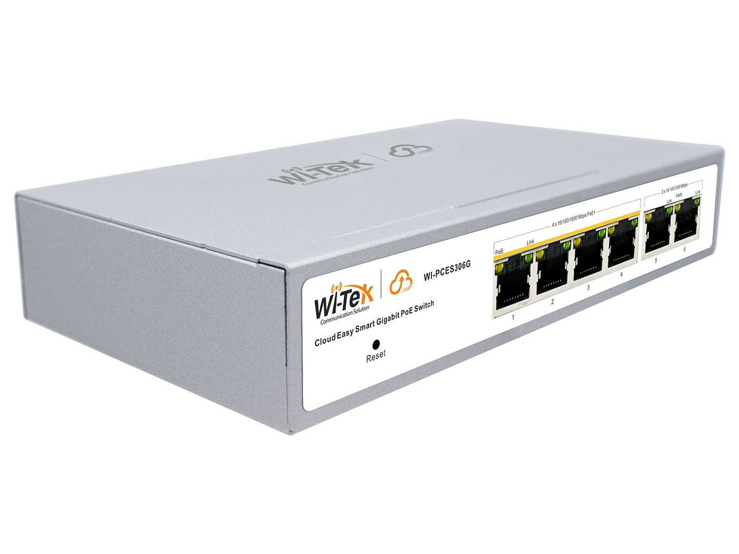 WI-TEK WI-PCES306G v2, коммутатор серии Easy Smart с PoE