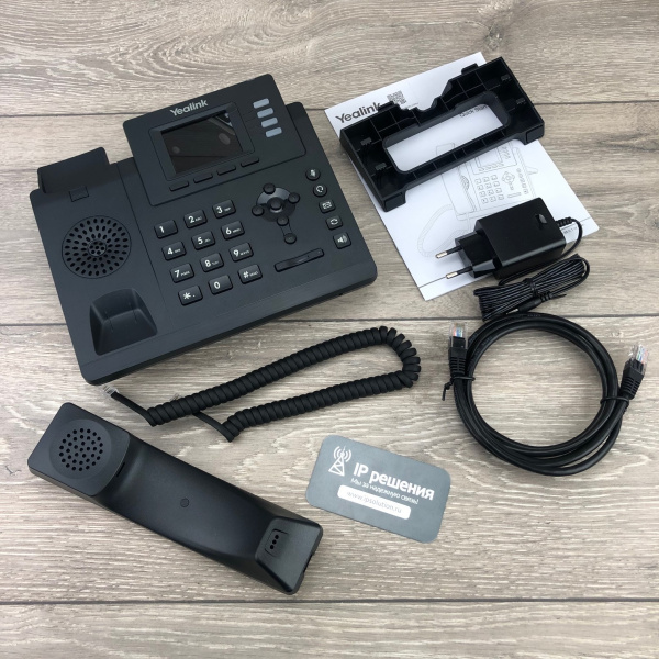 Yealink SIP-T33P, IP-телефон 4 аккаунта, цветной экран, PoE Yealink SIP-T33P, IP-телефон 4 аккаунта, цветной экран, PoE