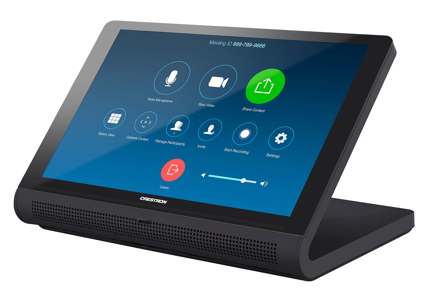 Crestron TS-770-B-S, настольный сенсорный экран 7"