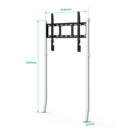 Yealink MB-WallStand-650W, уcиленное настенное крепление с упором