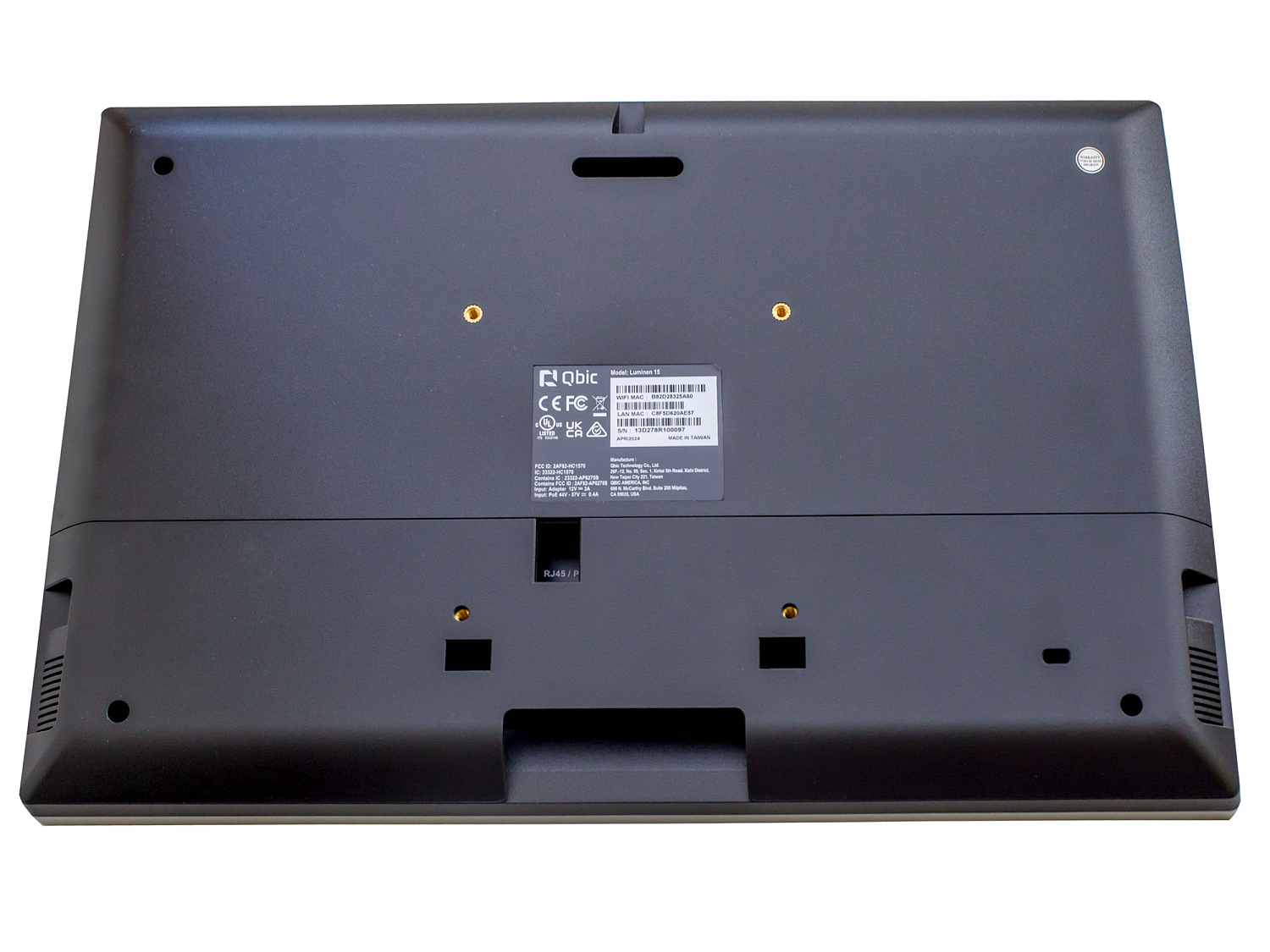 Qbic Luminen 15, панельный пк 15"