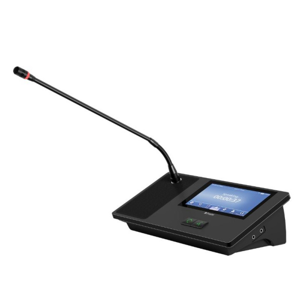 Prestel DWC-GN4355C, беспроводной настольный пульт председателя 5"