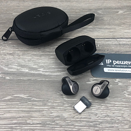 Jabra Evolve 65t MS Titanium Black, беспроводные Bluetooth наушники с адаптером Link 370 