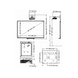 Интерактивная доска SMART Board серии М600