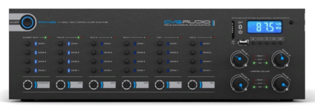 CVGaudio PTM-4120Dm, профессиональный матричный микшер-усилитель