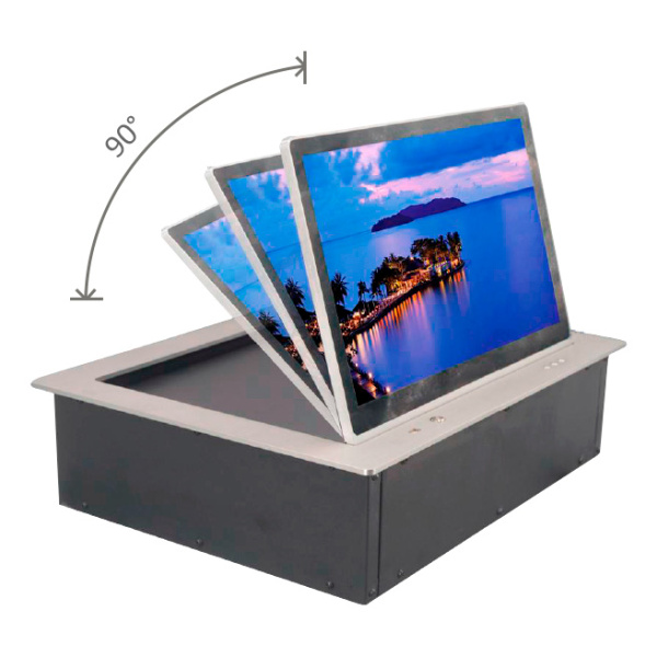 Prestel MP-15T, персональный выдвижной монитор 15,6" черный