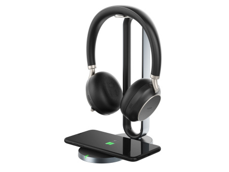 Yealink BH76 with Charging Stand UC Black USB, bluetooth гарнитура в комплекте с зарядной станцией