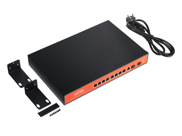 WI-TEK WI-PS306GF-UPS v3, неуправляемый гигабитный коммутатор