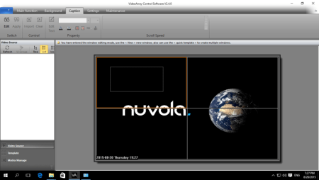 Nuvola VideoArray 2432 - Шасси модульного контроллера видеостены на 24 входа и 32 выхода.