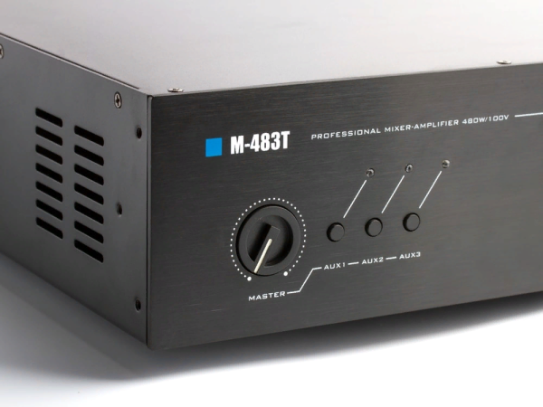 CVGaudio M-483T, микшер-усилитель для качественных систем трансляции CVGaudio M-483T, микшер-усилитель для качественных систем трансляции