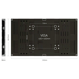 Prestel LED-E5518, кабинет светодиодного экрана