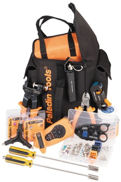 Paladin tools 4939 Ultimate Coaxial Compression - набор для работы с коаксиальным кабелем Paladin tools 4939 Ultimate Coaxial Compression - набор для работы с коаксиальным кабелем