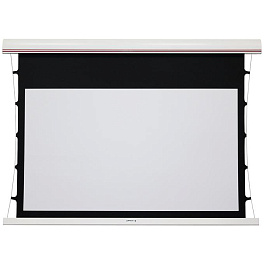 Экран с электроприводом Kauber Red Label Tensioned BT Cinema, 122" 16:9 Clear Vision, область просмотра 152x270 см. дроп 50 см., длина корпуса 302 см.