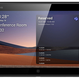 Yealink RoomPanel, панель бронирования переговорных комнат