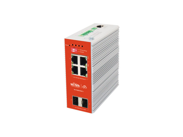 Wi-Tek WI-PСMS306GF-I, промышленный рое-коммутатор Wi-Tek WI-PСMS306GF-I, промышленный рое-коммутатор