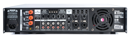 CVGaudio M-123Tm, микшер-усилитель с встроенным модулем источника сигнала