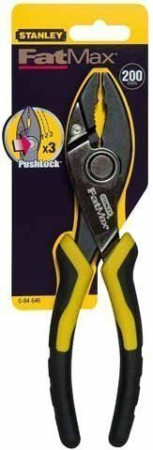 Stanley 0-84-646 - ПЛОСКОГУБЦЫ ПЕРЕСТАВНЫЕ "FATMAX XL SLIP JOINT" 200ММ Stanley 0-84-646 - ПЛОСКОГУБЦЫ ПЕРЕСТАВНЫЕ "FATMAX XL SLIP JOINT" 200ММ