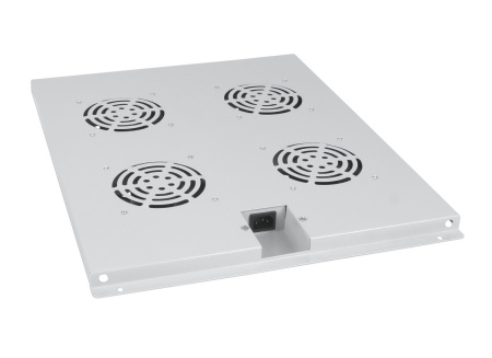 Cabeus, TRAY-80, модуль вентиляторный с 4-я вентиляторами для установки в напольные шкафы серии SH-05C, ND-05C глубиной 800мм