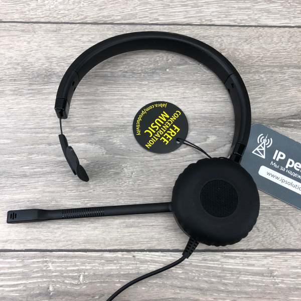 Jabra EVOLVE 30 II MS Mono (5393-823-309), USB-гарнитура для компьютера, Jack 3,5мм, MS Lync  Jabra EVOLVE 30 II MS Mono (5393-823-309), USB-гарнитура для компьютера, Jack 3,5мм, MS Lync