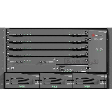 Polycom RMX 4000, видеосервер для проведения многоточечных видеоконференций