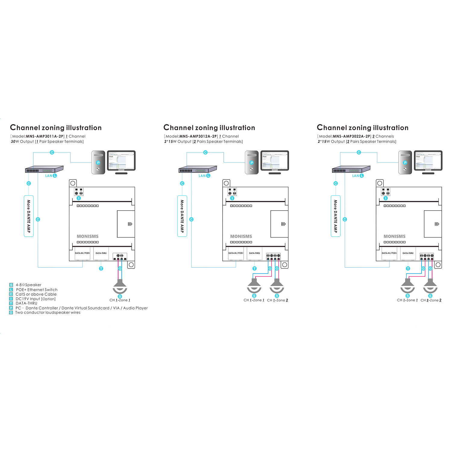 Monisms MNS-AMP3011A-2P, аудиоусилитель