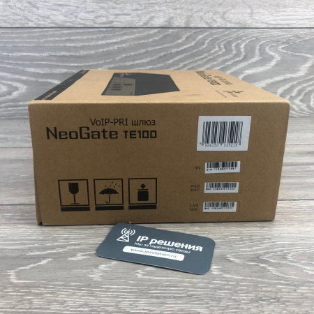 Yeastar NeoGate TE100, VoIP шлюз 1 порт E1