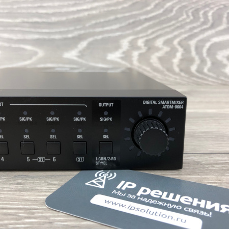 Audio-Technica ATDM-0604 цифровой микшерный пульт Audio-Technica ATDM-0604 цифровой микшерный пульт