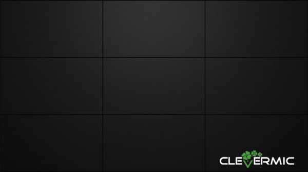 CleverMic 195 W65-8.4 - Видеостена 3x3, 195"  CleverMic 195 W65-8.4 - Видеостена 3x3, 195"